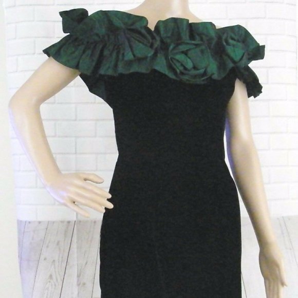 Roberta of California Dress Size 7/8 Vintage 80s - Picture 3 of 9